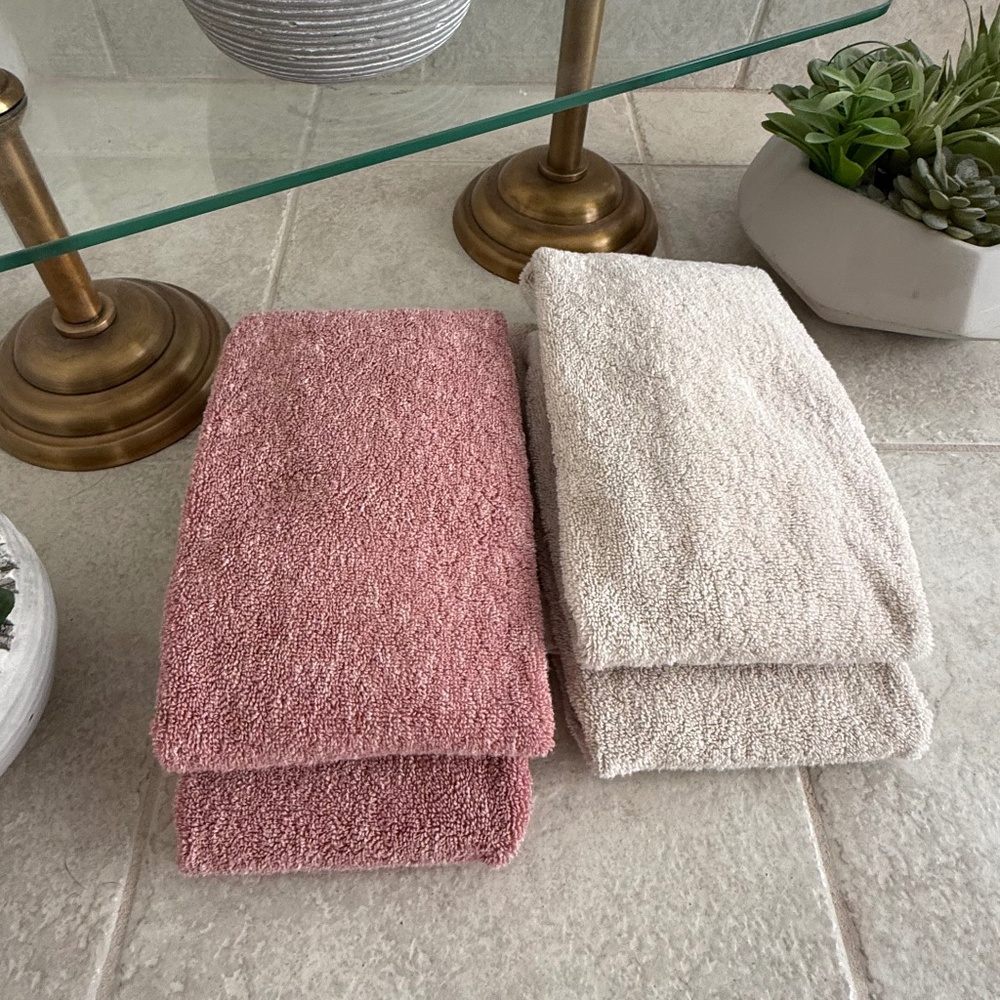 Casaluna Organic Hand Towels (set of 4)